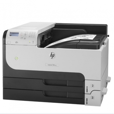 惠普(HP) LaserJet Enterprise 700 M712dn 黑白激光打印機 有線網(wǎng)絡打印 手動雙面打印 A3幅面 灰色 LaserJet Enterprise 700 M712dn